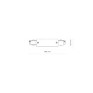 Šviestuvo priedas CTLS POWER STRAIGHT CONNECTOR 8708 Šviestuvo priedas CTLS POWER STRAIGHT CONNECTOR 8708