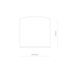 Lubinis šviestuvas CL IOS LED 20W,  ANGLE 36 8736