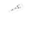 Šviestuvo priedas WATERPROOF „Y” CONNECTOR IP68 8846