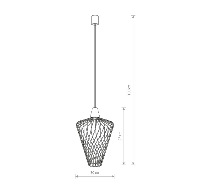 Pakabinamas šviestuvas WAVE L 8857 Pakabinamas šviestuvas WAVE L 8857