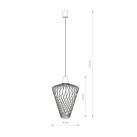 Pakabinamas šviestuvas WAVE L 8857 Pakabinamas šviestuvas WAVE L 8857