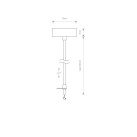 Lubinis šviestuvas PROFILE POWER SUPPLY KIT 9237 Lubinis šviestuvas PROFILE POWER SUPPLY KIT 9237