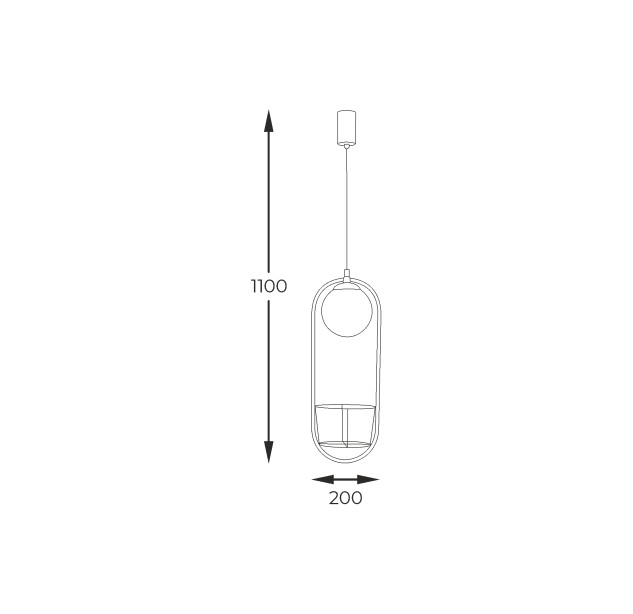 5003 PLANT 1 PENDANT LAMP 5003 PLANT 1 PENDANT LAMP
