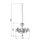 RLD94016-5A MAGNOLIA ПОДВЕСНАЯ ЛАМПА