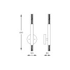 W0461-02E-F4F4 ONE KINKIET CHROME W0461-02E-F4F4 ONE KINKIET CHROME