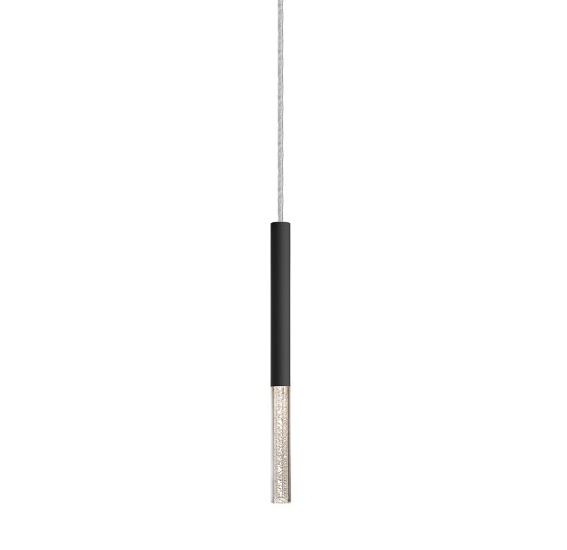 P0461-01E-P7P7 ONE LAMPA WISZĄCA CZARNA/BLACK
