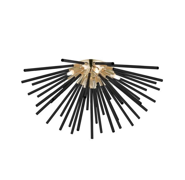 C0491-06B-F7BC URCHIN LAMPA SUFITOWA CZARNO-ZŁOTA/BLACK-GOLD C0491-06B-F7BC URCHIN LAMPA SUFITOWA CZARNO-ZŁOTA/BLACK-GOLD