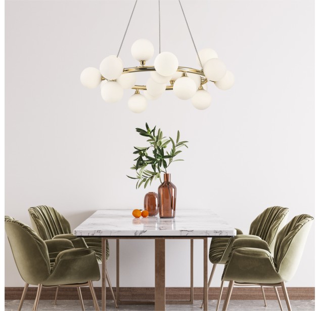 P0462-20C-F7AA BOBO LAMPA WISZĄCA ZŁOTA/GOLD