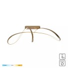 20026C-GD FERMI LAMPA SUFITOWA ZŁOTA/GOLD 20026C-GD FERMI LAMPA SUFITOWA ZŁOTA/GOLD