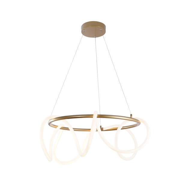 20006PL-GD BALBO HANGING LAMP GOLD 20006PL-GD BALBO HANGING LAMP GOLD