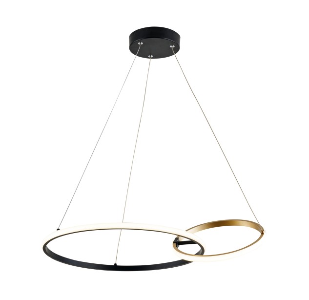 20002P-GD RANDO LAMPA WISZĄCA CZARNO-ZŁOTA/BLACK-GOLD 20002P-GD RANDO LAMPA WISZĄCA CZARNO-ZŁOTA/BLACK-GOLD