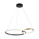 20002P-GD RANDO LAMPA WISZĄCA CZARNO-ZŁOTA/BLACK-GOLD 20002P-GD RANDO LAMPA WISZĄCA CZARNO-ZŁOTA/BLACK-GOLD