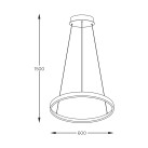 2023201-BK60 BRENO LAMPA WISZĄCA CZARNA/BLACK 2023201-BK60 BRENO LAMPA WISZĄCA CZARNA/BLACK