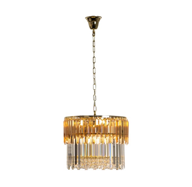 19101/8 CAMILLE GOLD PENDANT LAMP 19101/8 CAMILLE GOLD PENDANT LAMP