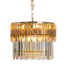 19101/8 CAMILLE GOLD PENDANT LAMP 19101/8 CAMILLE GOLD PENDANT LAMP
