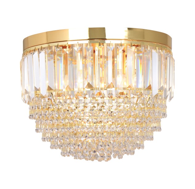 FC19003/5 CHARLOTTE LAMPA SUFITOWA ZŁOTA/GOLD