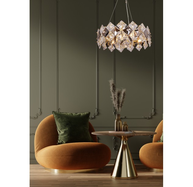 9864-500 TIARA LAMPA WISZĄCA ZŁOTA/GOLD 9864-500 TIARA LAMPA WISZĄCA ZŁOTA/GOLD