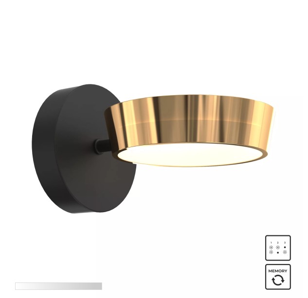 MB7170-1-3BGT LARA CHANDELIER BLACK-GOLD