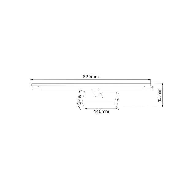 W89443-20W-CH ALTER KINKIET CHROME W89443-20W-CH ALTER KINKIET CHROME