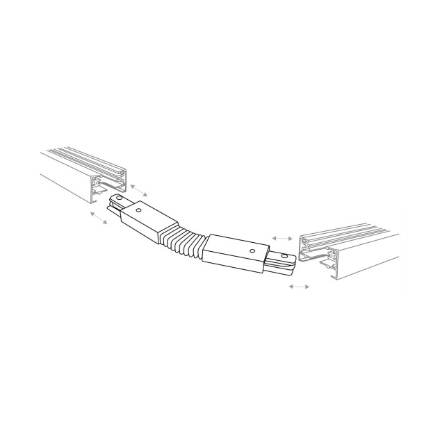 2060 BLACK FLEXIBLE CONNECTOR