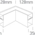 Lubinis LED šviestuvas 8W 4000K 050170D/B/C