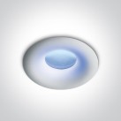 Įleidžiamas LED šviestuvas 1W BlueK IP44 10101L/W/BL