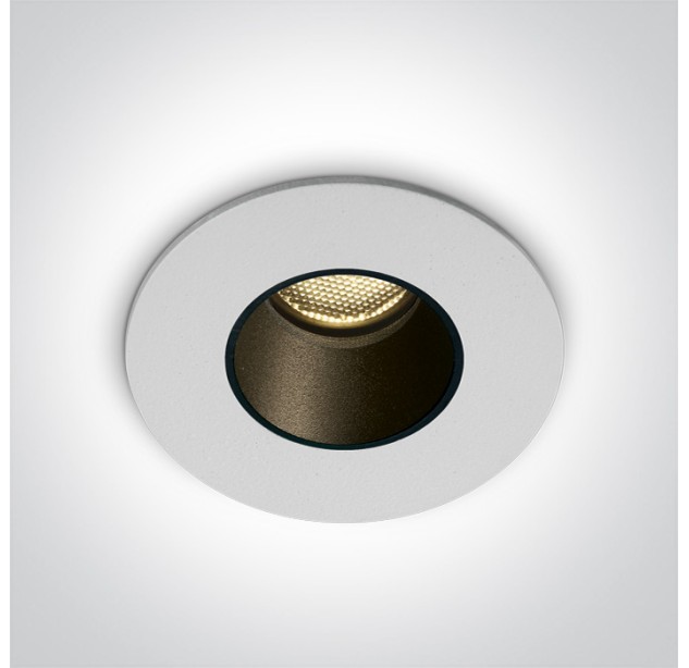 Встраиваемый светильник LED 2 Вт 4000 К IP65 10102H/W/C