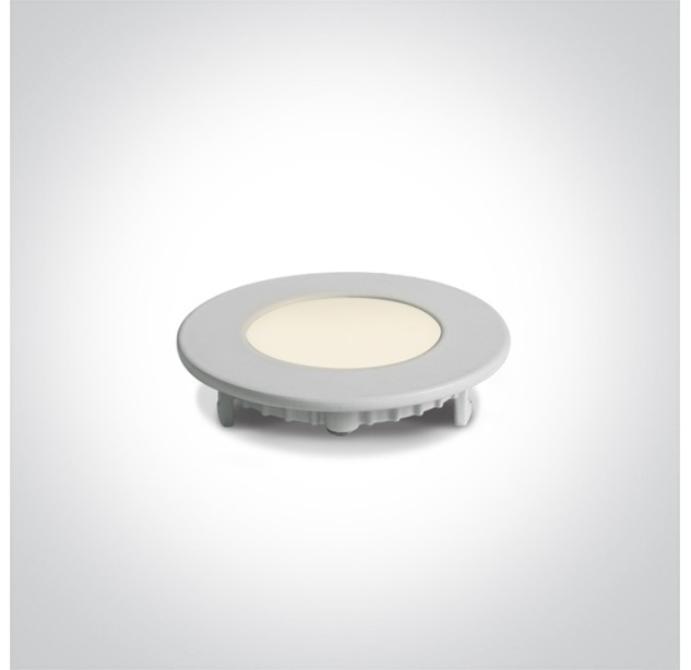 Įleidžiamas LED šviestuvas 3W CCT 10103FA/W/V