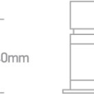 Įleidžiamas LED šviestuvas 3W 3000K 10103H/B/W Įleidžiamas LED šviestuvas 3W 3000K 10103H/B/W