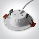 Įleidžiamas LED šviestuvas 3W CCT 10103T/W/V