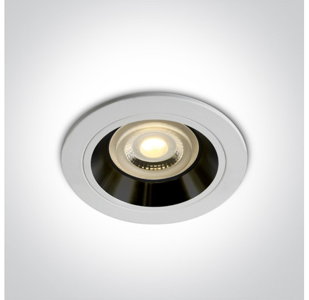 Įleidžiamas šviestuvas 10W GU10 10105ALG/W/B