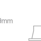 Įleidžiamas šviestuvas 10W GU10 10105D1/W