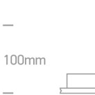 Įleidžiamas šviestuvas 10W GU10 10105GT1 Įleidžiamas šviestuvas 10W GU10 10105GT1