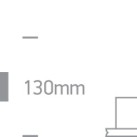 Įleidžiamas šviestuvas 10W GU10 10105GT2