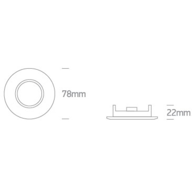 Įleidžiamas šviestuvas 50W GU5,3 10105X/B