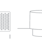 Įleidžiamas šviestuvas 10W GU10 10105YTR/W
