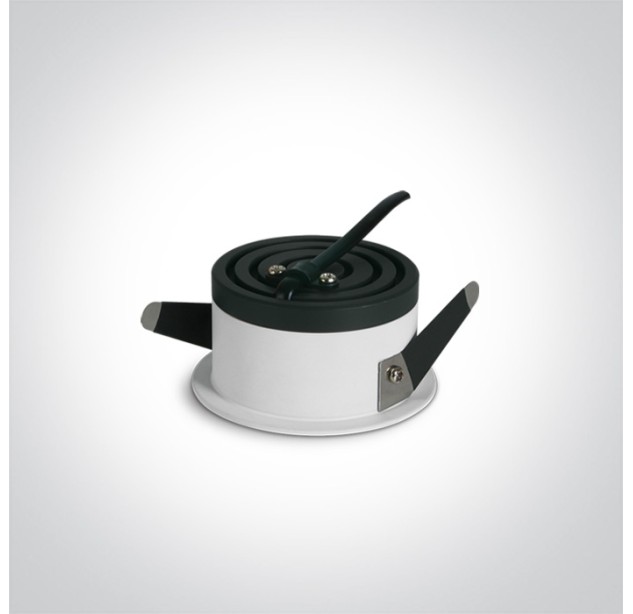 Įleidžiamas LED šviestuvas 6,5W CCT 10106DH/W/V