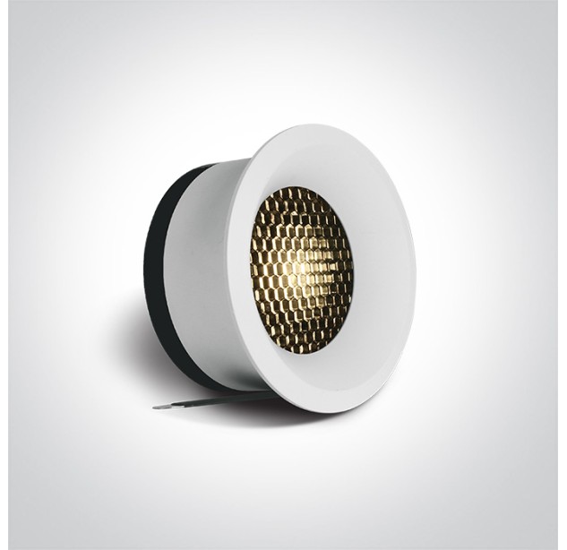 Įleidžiamas LED šviestuvas 6,5W CCT 10106DH/W/V