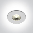 Įleidžiamas LED šviestuvas 6W 3000K IP65 10106PF/W