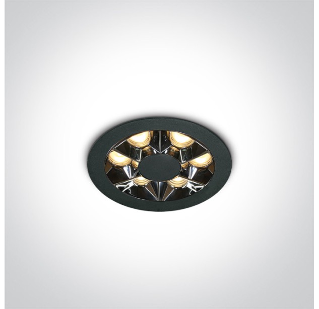 Įleidžiamas LED šviestuvas 6W 3000K 10106X/B/W Įleidžiamas LED šviestuvas 6W 3000K 10106X/B/W