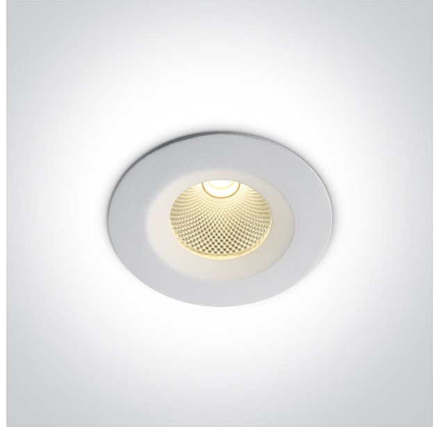 Įleidžiamas LED šviestuvas 7W CCT 10107CA/W/V