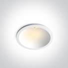 Įleidžiamas LED šviestuvas 7W CCT 10107D/W/V