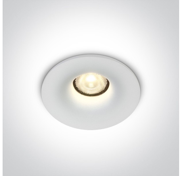 Įleidžiamas LED šviestuvas 6,5W 3000K IP65 10107DB/W/W Įleidžiamas LED šviestuvas 6,5W 3000K IP65 10107DB/W/W