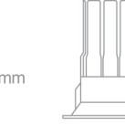 Įleidžiamas LED šviestuvas 7W 3000K 10107DC/B/W