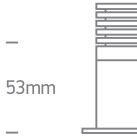 Встраиваемый светильник LED 6,5 Вт CCT IP65 10107DL/W/B/V Встраиваемый светильник LED 6,5 Вт CCT IP65 10107DL/W/B/V