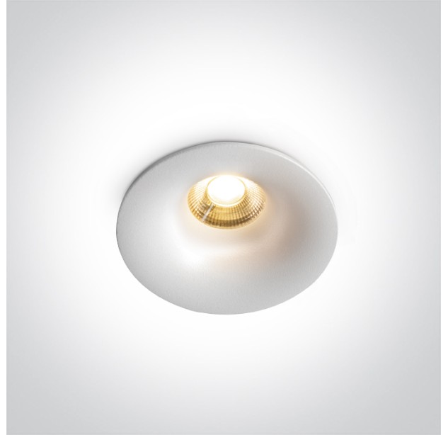 Įleidžiamas LED šviestuvas 7W CCT 10107DX/W/V