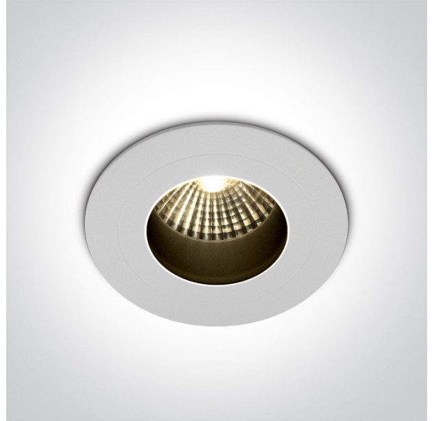 Įleidžiamas LED šviestuvas 6,5W 4000K IP65 10107H/W/C Įleidžiamas LED šviestuvas 6,5W 4000K IP65 10107H/W/C