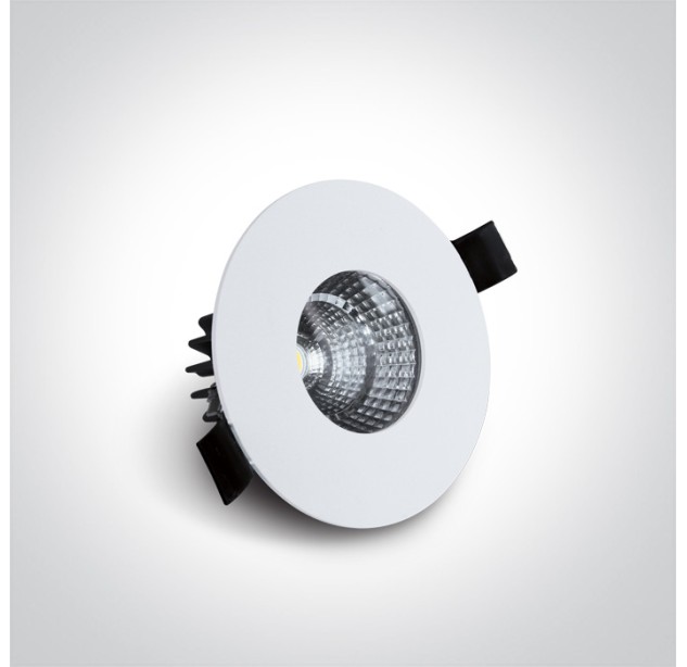 Įleidžiamas LED šviestuvas 7W 3000K IP54 10107M/W/W