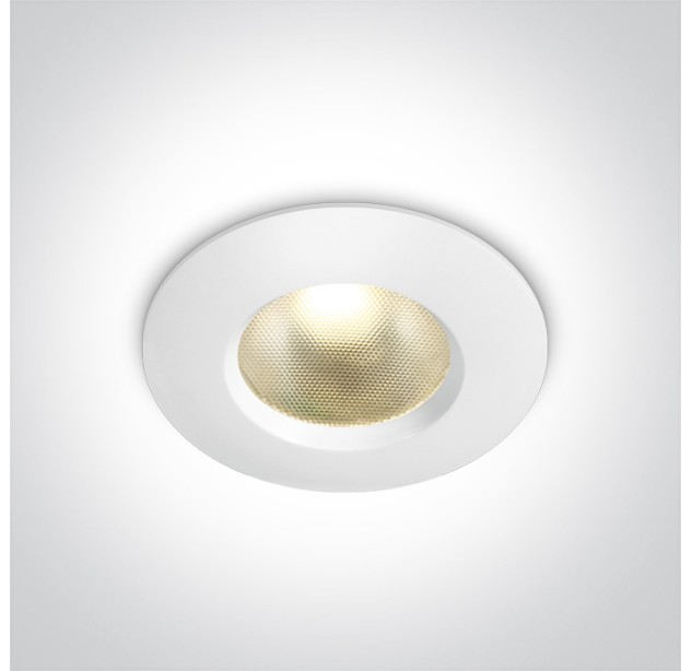 Recessed LED light fixture 7W CCT IP65 10107PV/W/V