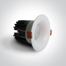 Įleidžiamas LED šviestuvas 7W CCT 10107RA/W/V